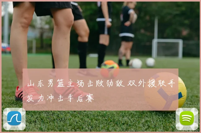 山东男篮主场击败劲敌 双外援联手发力冲击季后赛