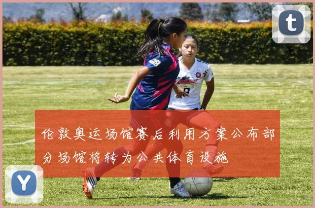 伦敦奥运场馆赛后利用方案公布部分场馆将转为公共体育设施